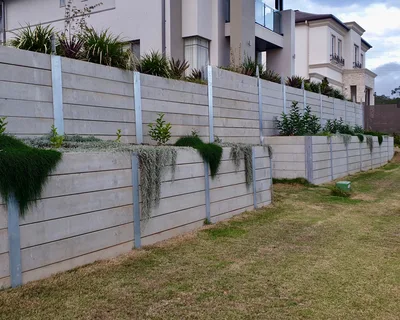concrete sleeper retaining walls Brisbane
